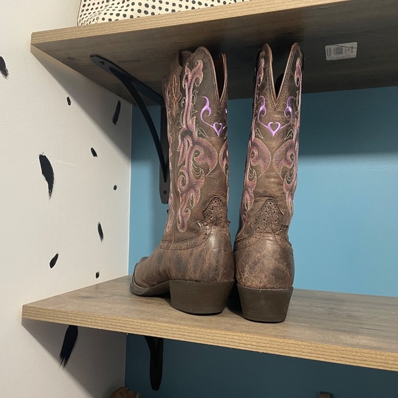 Justin Women’s Stampede Western Boot 7 - Picture 3 of 5